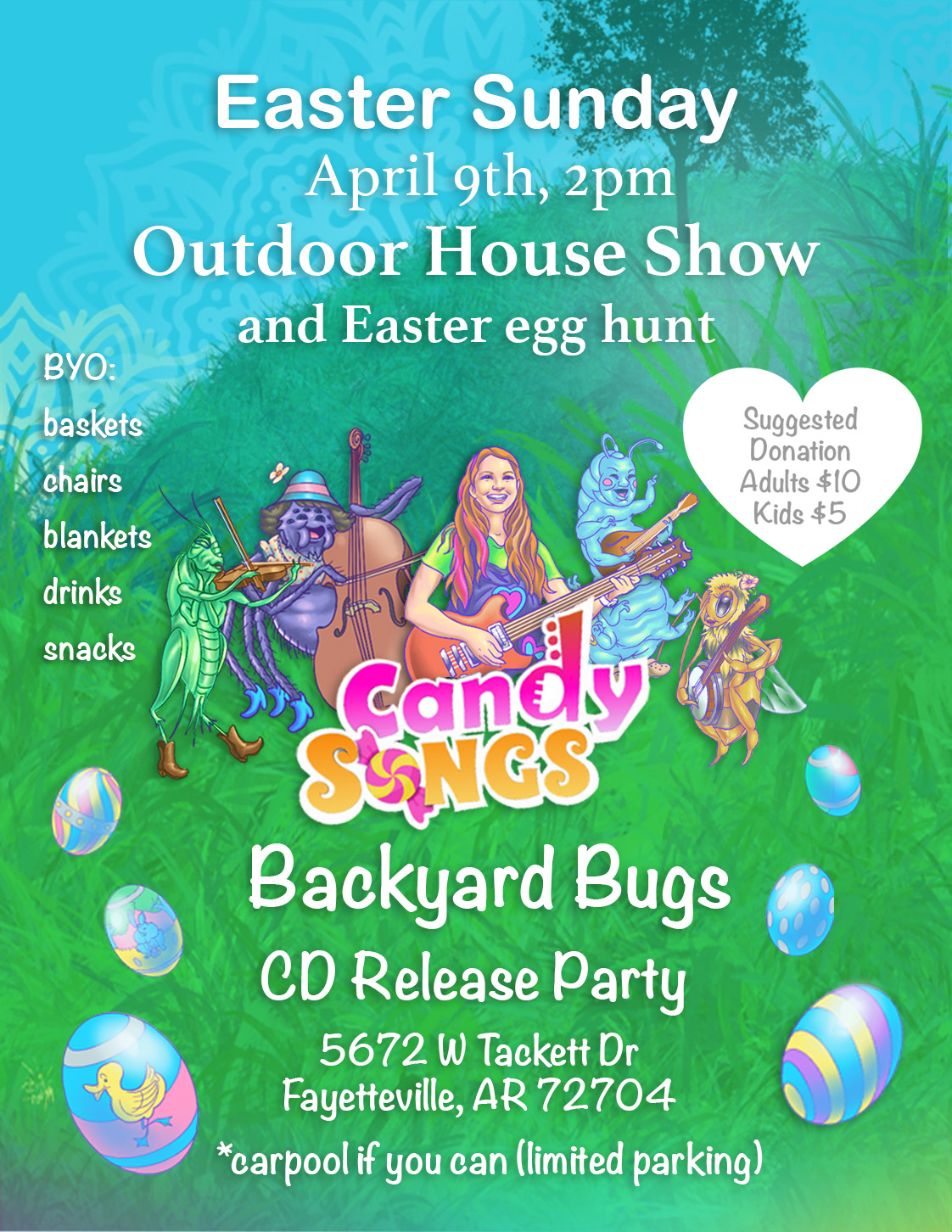 An Eggscellent Easter in Fayetteville, AR