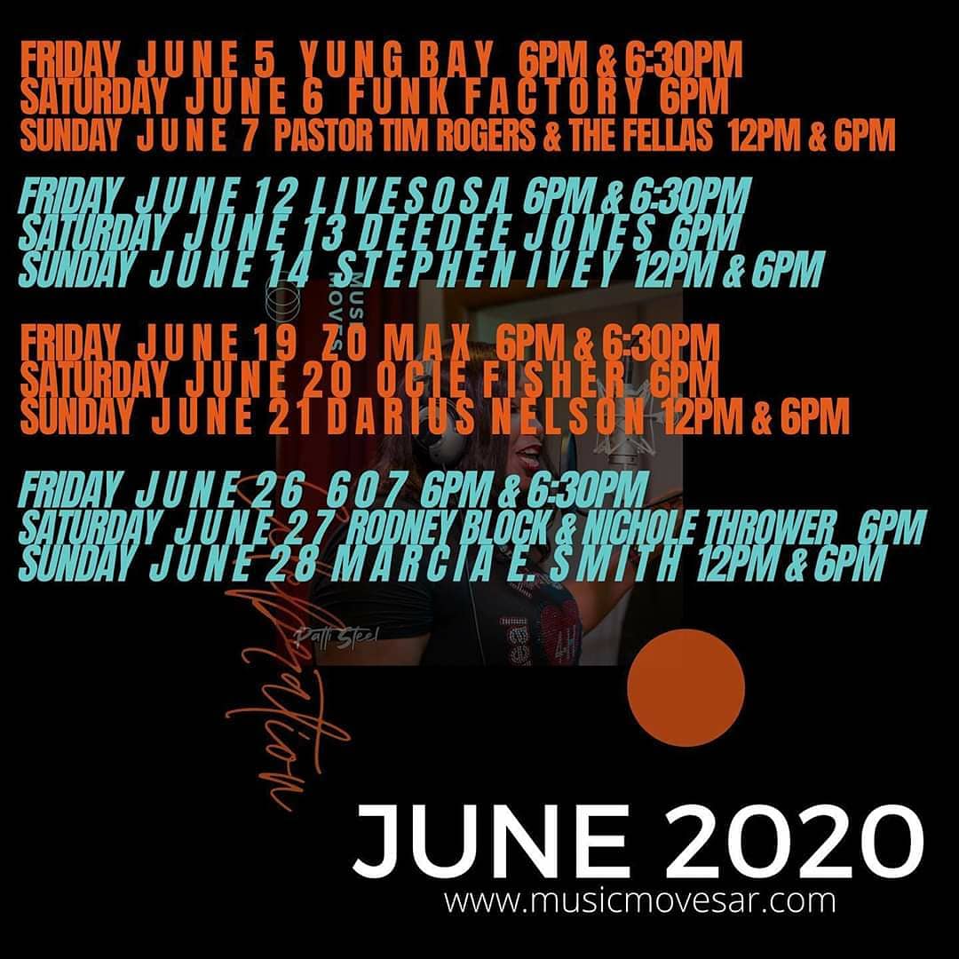 African American Black Music Month Schedule