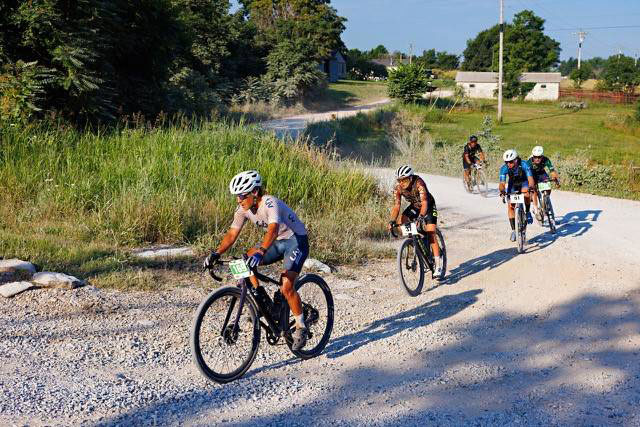 Riders during Highlands Gravel Classic