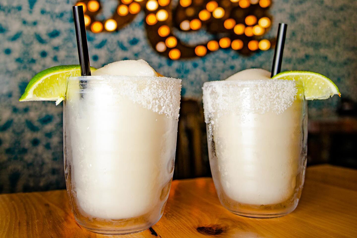 margaritas at Fayetteville Taco and Tamale