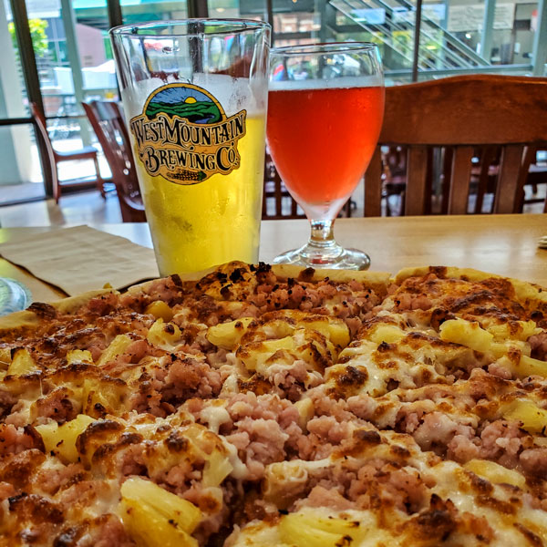 Pizza and Beer at Tiny Tims Pizza Fayetteville