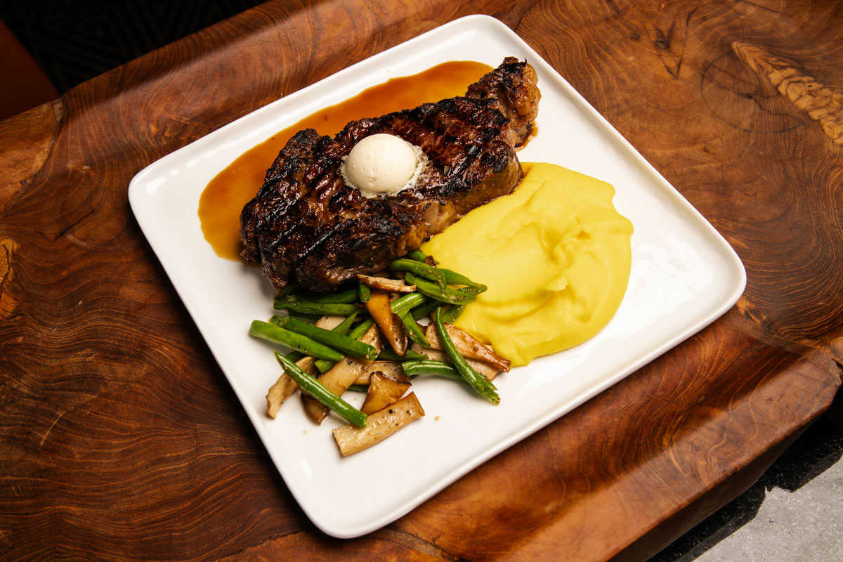 Steak at Atlas Restaurant