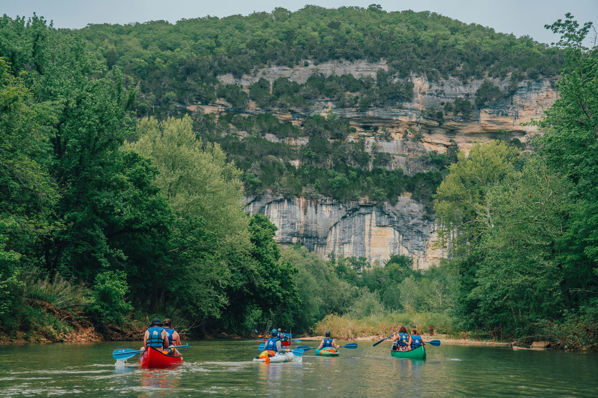 Buffalo River Floaters Big Bluff