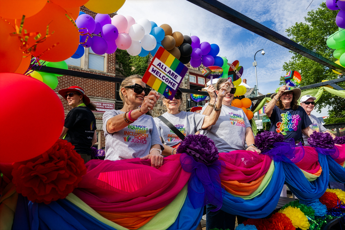 Northwest Arkansas NWA Pride Parade in Fayetteville Arkansas