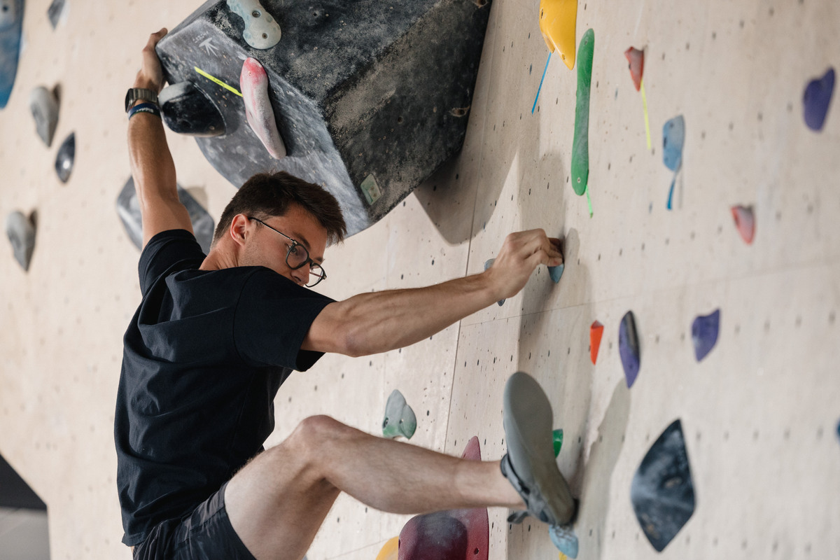 Indoor Rock Climbing