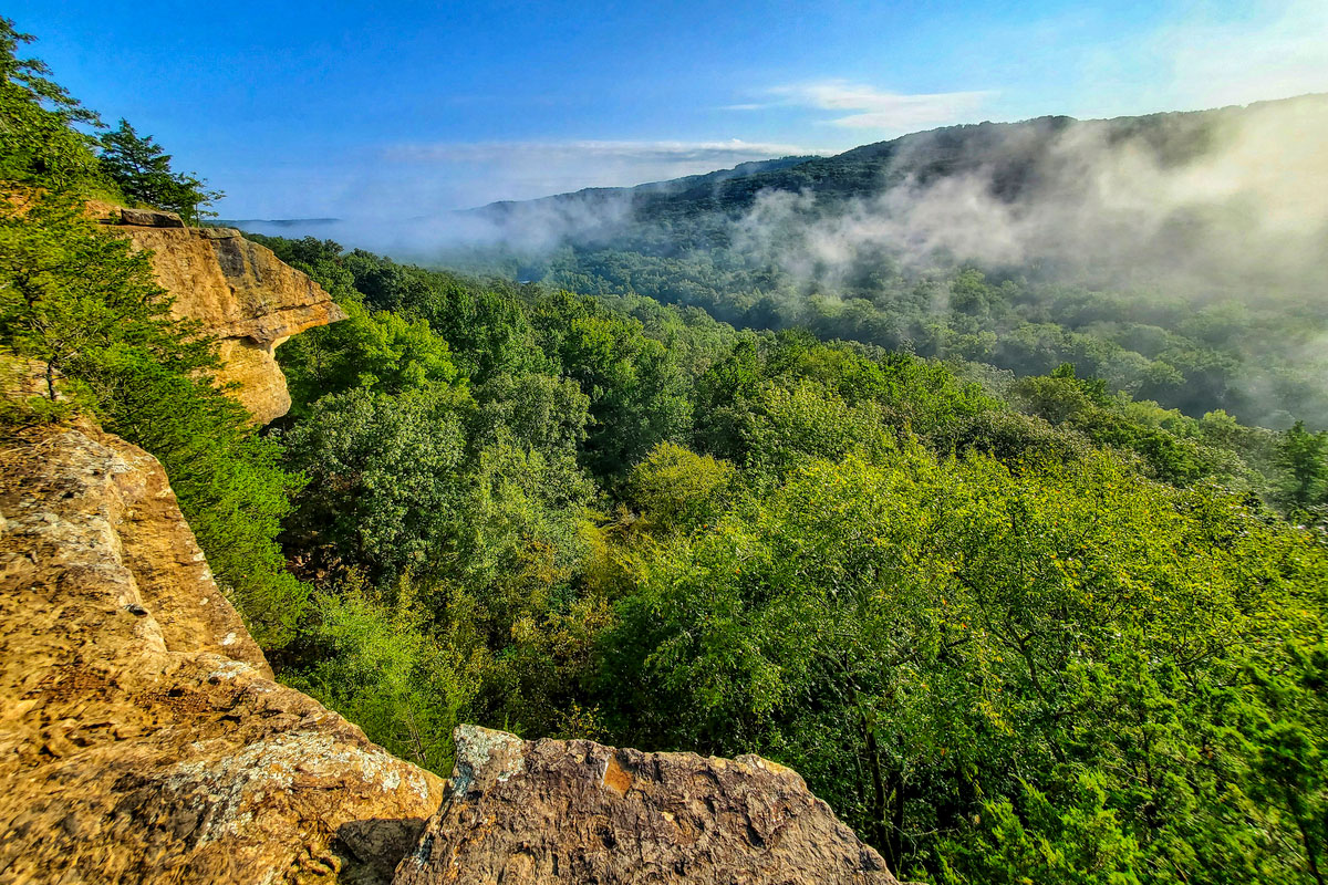 Yellowrock Trail Hike Devils Den