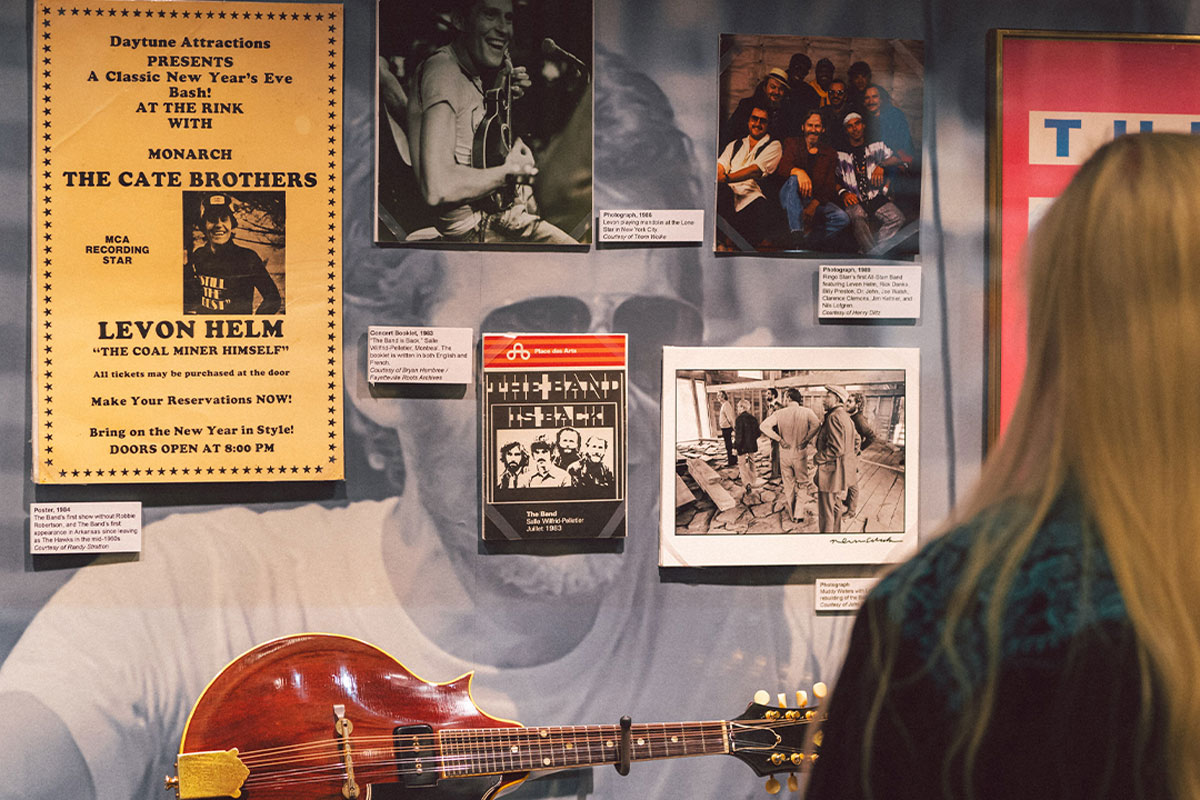 Levon Helm exhibit