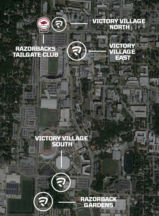 tailgate locations fayetteville arkansas razorbacks photo by revelxp